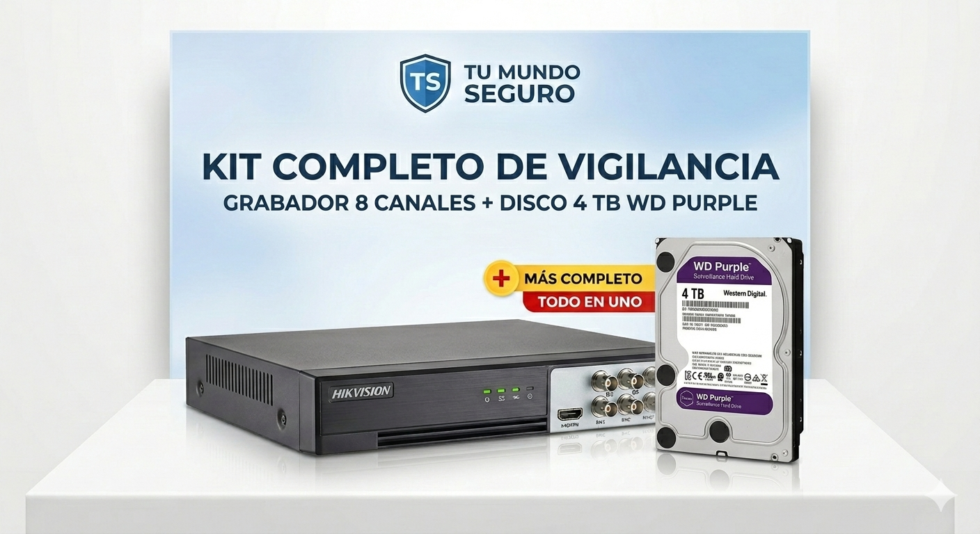 Kit Pro 8 Canales (Oficinas / Bodegas)